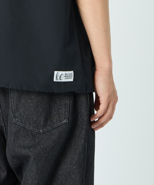 MARMOT（マーモット）の「[Marmot/マーモット] 別注 Dot Air ワンポイント刺繍ロゴ ショートスリーブシャツ (セットアップ可)（シャツ/ブラウス・レディース・グレー/ブラック/ブラウン・XL/L/M/S）」の22枚目の写真