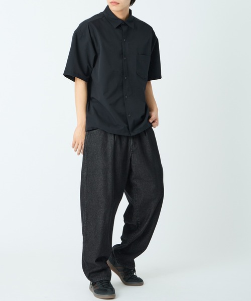 MARMOT（マーモット）の「[Marmot/マーモット] 別注 Dot Air ワンポイント刺繍ロゴ ショートスリーブシャツ (セットアップ可)（シャツ/ブラウス・レディース・グレー/ブラック/ブラウン・XL/L/M/S）」の13枚目の写真