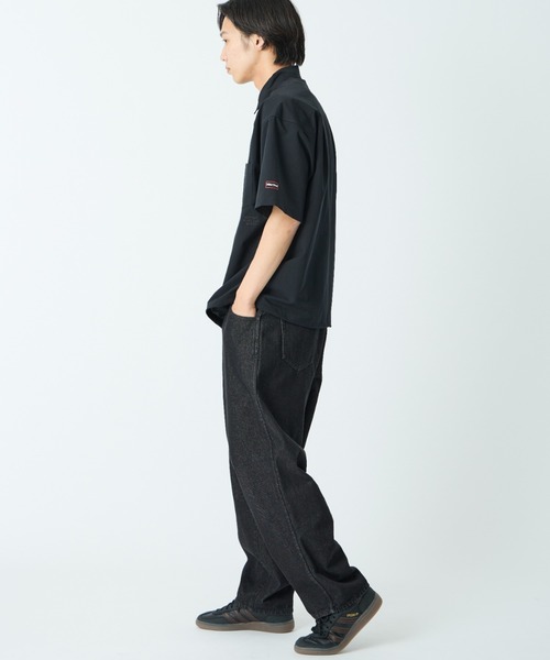 MARMOT（マーモット）の「[Marmot/マーモット] 別注 Dot Air ワンポイント刺繍ロゴ ショートスリーブシャツ (セットアップ可)（シャツ/ブラウス・レディース・グレー/ブラック/ブラウン・XL/L/M/S）」の14枚目の写真