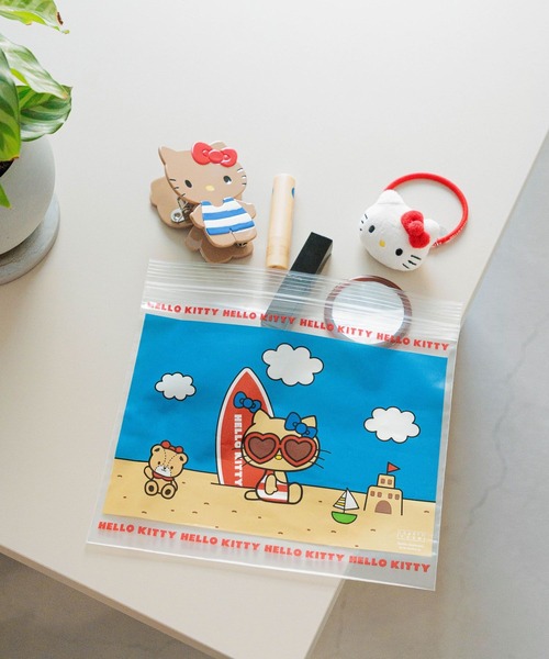 Me%（ミィパーセント）の「【HELLO KITTY】ぬいポニー　633297（ヘアゴム・レディース・ゴールド/レッド/ブラック系その他/ブラック・FREE）」の6枚目の写真