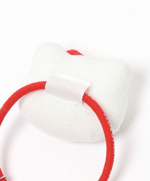 Me%（ミィパーセント）の「【HELLO KITTY】ぬいポニー　633297（ヘアゴム・レディース・ゴールド/レッド/ブラック系その他/ブラック・FREE）」の20枚目の写真