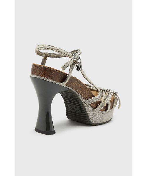 DIESEL(ディーゼル)の「ウィメンズ サンダル D-WOODSTOCK 105 SANDAL(サンダル・レディース・グレー系その他・38/37/39/40/36)」の14枚目の写真