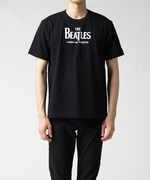 THE BEATLES COMME des GARCONS（ザ ビートルズ コムデギャルソン）の「THE BEATLES 「LOGO」 TEE（Tシャツ/カットソー・メンズ・ホワイト/ブラック・XXL/XL/L/M/S）」の7枚目の写真