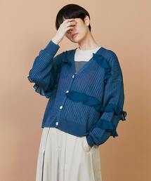FRAPBOIS | シアーフリル カーディガン(カーディガン/ボレロ)
