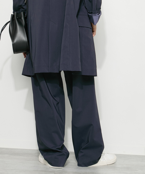 journal standard L'essage（ジャーナルスタンダードレサージュ）の「WATER REPELLENT/UVタックパンツ（スラックス・レディース・グレー/ネイビー・38/36）」の13枚目の写真