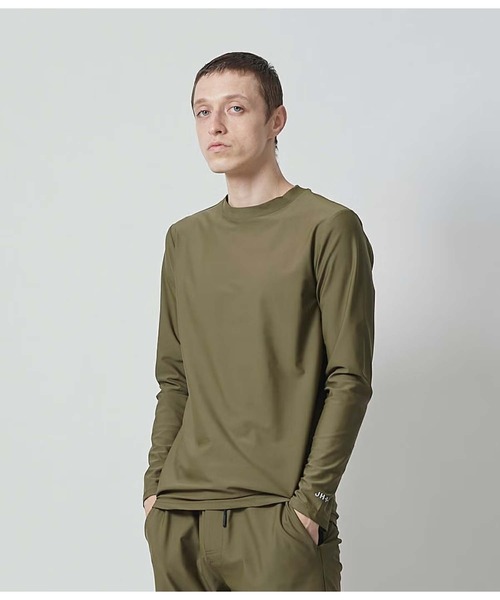 junhashimoto（ジュンハシモト）の「JH+ AMPHIBIOUS PULLOVER（Tシャツ/カットソー・メンズ・ブラック/チャコールグレー/カーキ・2/5/4/3）」の13枚目の写真