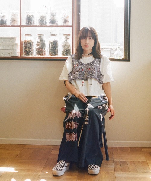 ESSAY(エッセイ)の「【 YuumiARIA × ESSAY 】WHITE CERBERUS’S Tシャツ(Tシャツ/カットソー・レディース・ホワイト・FREE)」の1枚目の写真