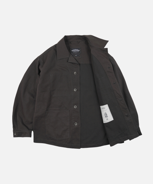 FRIZMWORKS（フリズムワークス）の「RELAXED COVERALL JACKET _ CHARCOAL（その他アウター・メンズ・その他・SMALL/MEDIUM/LARGE/X-LARGE）」の2枚目の写真