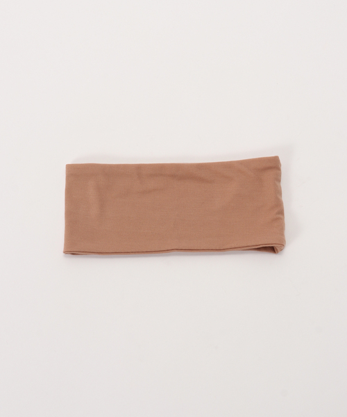 IENA（イエナ）の「La Maison de Lyllis/メゾンドリリス FRAI HEADBAND ヘアバンド 2261014（ヘアバンド・レディース・ブラウン/ピンク・FREE）」の3枚目の写真