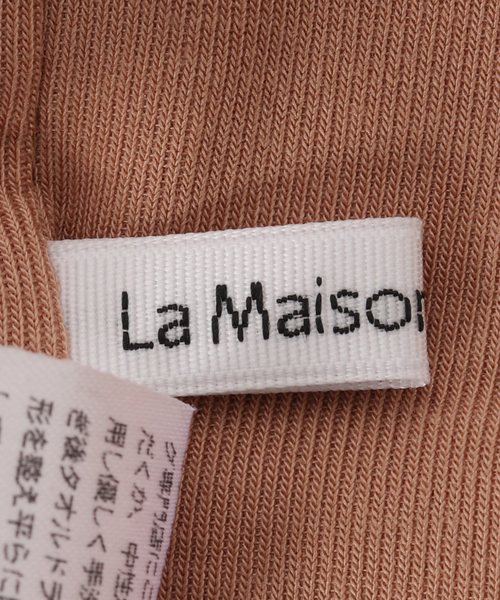 IENA（イエナ）の「La Maison de Lyllis/メゾンドリリス FRAI HEADBAND ヘアバンド 2261014（ヘアバンド・レディース・ブラウン/ピンク・FREE）」の6枚目の写真