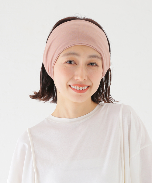 IENA(イエナ)の「La Maison de Lyllis/メゾンドリリス FRAI HEADBAND ヘアバンド 2261014(ヘアバンド・レディース・ブラウン/ピンク・FREE)」の10枚目の写真