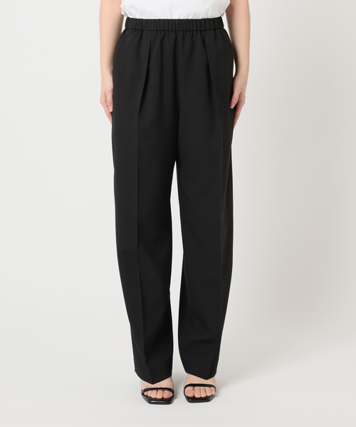 U by SPICK&SPAN（ユーバイスピックアンドスパン）の「リネンライクウォッシャブルパンツ（スラックス・レディース・ライトグレー/ブラウン/ブラック・36/38）」の14枚目の写真