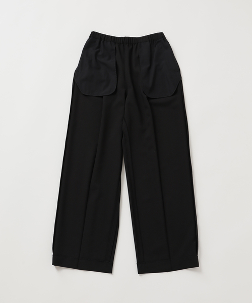 U by SPICK&SPAN（ユーバイスピックアンドスパン）の「リネンライクウォッシャブルパンツ（スラックス・レディース・ライトグレー/ブラウン/ブラック・36/38）」の22枚目の写真