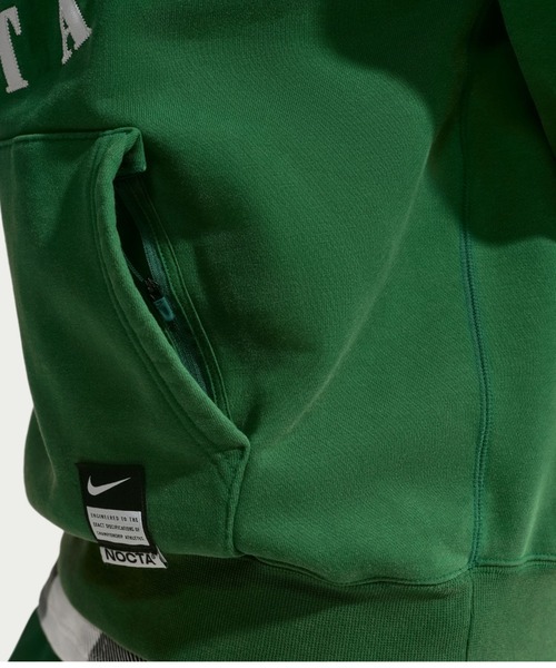 NIKE(ナイキ)の「NIKE NOCTA M NRG HOODIE x Kevin Durant / ナイキ ノクタ M NRG ケヴィン・デュラント L/S フーディ【SP】(パーカー・メンズ・グリーン・M/S/XXL/XL/L)」の8枚目の写真