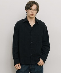 LURAKU | 【LURAKU】Jacquard Regular Shirt / ジャガードレギュラーシャツ(シャツ/ブラウス)