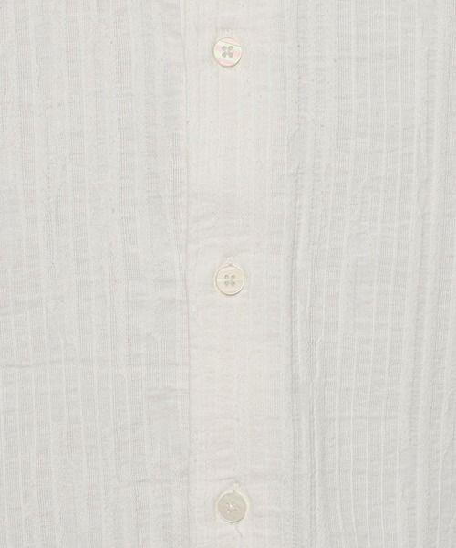 LURAKU(ルラク)の「【LURAKU】Jacquard Regular Shirt / ジャガードレギュラーシャツ(シャツ/ブラウス・メンズ・オフホワイト/ブラック・LARGE/MEDIUM)」の19枚目の写真