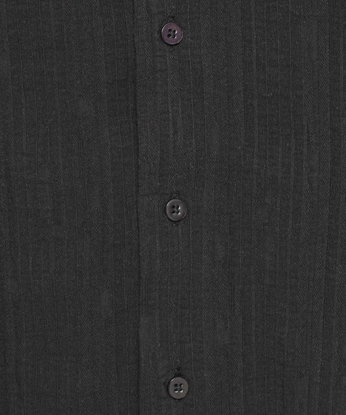 LURAKU(ルラク)の「【LURAKU】Jacquard Regular Shirt / ジャガードレギュラーシャツ(シャツ/ブラウス・メンズ・オフホワイト/ブラック・LARGE/MEDIUM)」の20枚目の写真