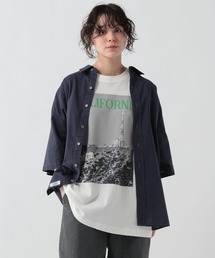 GEORGE'S（ジョージズ）の「カラーロゴフォトプリントTシャツ（Tシャツ/カットソー）」