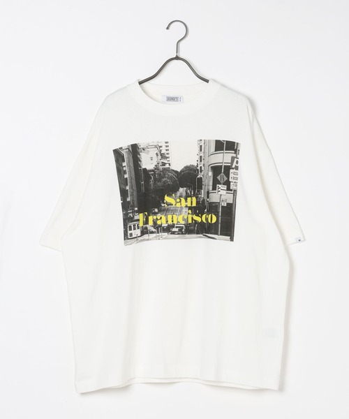 GEORGE'S(ジョージズ)の「カラーロゴフォトプリントTシャツ(Tシャツ/カットソー・メンズ・ホワイト系その他2/ホワイト系その他/ホワイト系その他3・MEDIUM/LARGE)」の13枚目の写真