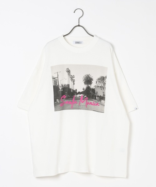 GEORGE'S(ジョージズ)の「カラーロゴフォトプリントTシャツ(Tシャツ/カットソー・メンズ・ホワイト系その他2/ホワイト系その他/ホワイト系その他3・MEDIUM/LARGE)」の4枚目の写真