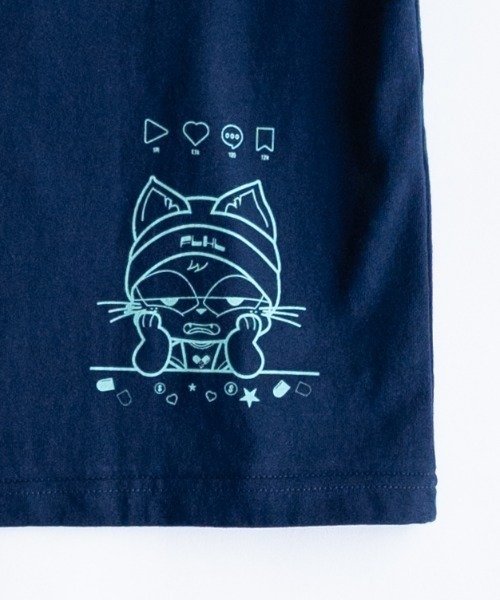 FLUKE HOLIC(フロックホリック)の「EMB patch logo TEE(Tシャツ/カットソー・レディース・ホワイト/ネイビー/ブラック・SMALL/LARGE/MEDIUM)」の20枚目の写真