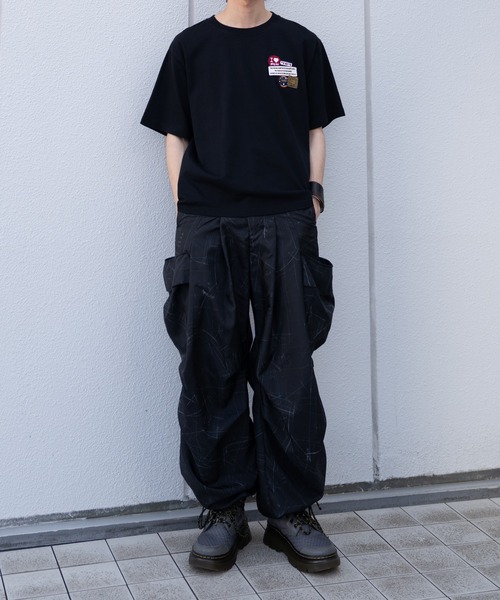FLUKE HOLIC(フロックホリック)の「EMB patch logo TEE(Tシャツ/カットソー・レディース・ホワイト/ネイビー/ブラック・SMALL/LARGE/MEDIUM)」の9枚目の写真