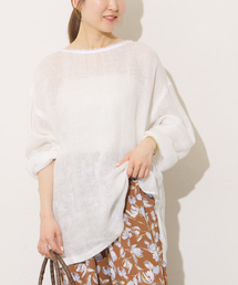 JOURNAL STANDARD relume | リネンガーゼロングスリーブビッグプルオーバー(シャツ/ブラウス)