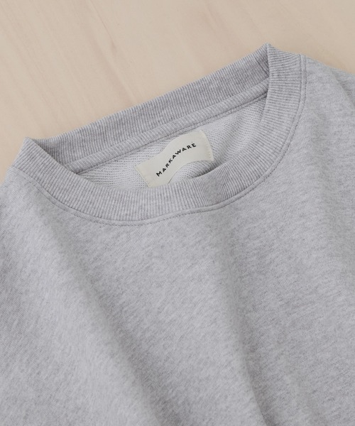 markaware（マーカウェア）の「【MARKAWARE/マーカウェア】HUGE SHORT SWEAT（スウェット・メンズ・ブラック/グレー・1/2）」の16枚目の写真