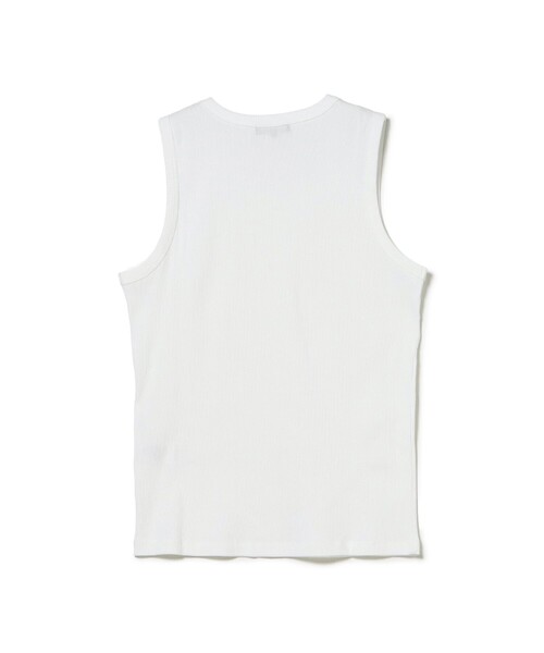 BEAMS HEART(ビームスハート)の「ピマコットン リブ タンクトップ(タンクトップ・メンズ・ブラック/ホワイト・SMALL/LARGE/MEDIUM)」の9枚目の写真