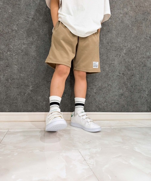 SHISKY（シスキー）の「zi-on(ジーオン) キッズ ハーフパンツ（その他パンツ・キッズ・ダークグリーン/イエロー系その他/ネイビー/ベージュ/ロイヤルブルー/オレンジ/イエロー/ブラック系その他2/ブラック/ベージュ系その他/グレー系1/グリーン系その他2/グリーン系その他/ブラック系その他/グレー系/チャコールグレー/杢グレー/グレー系その他・110cm/160cm/150cm/140cm/130cm/120cm）」の9枚目の写真