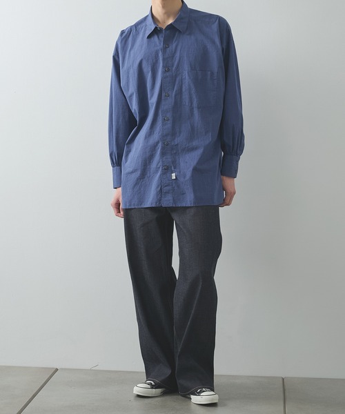 Marvine Pontiak shirt makers（マービンポンティアックシャツメーカーズ）の「【Marvine Pontiak shirt makers】New Order SH（シャツ/ブラウス・メンズ・ネイビー・FREE）」の3枚目の写真