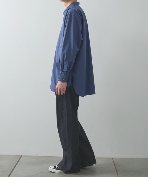 Marvine Pontiak shirt makers（マービンポンティアックシャツメーカーズ）の「【Marvine Pontiak shirt makers】New Order SH（シャツ/ブラウス・メンズ・ネイビー・FREE）」の4枚目の写真