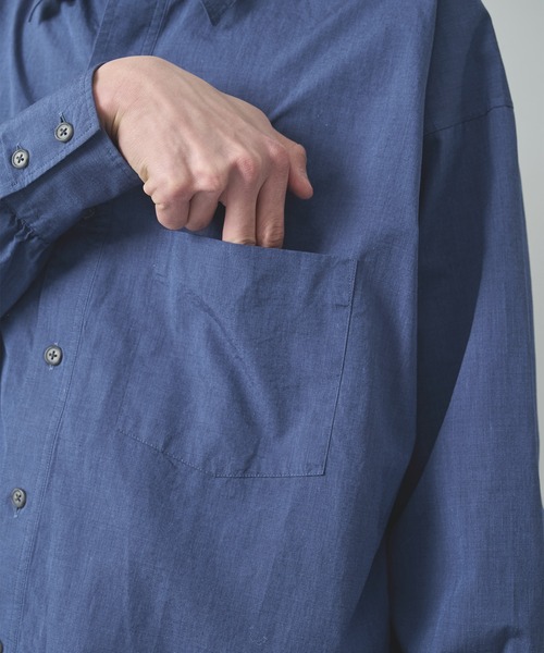 Marvine Pontiak shirt makers（マービンポンティアックシャツメーカーズ）の「【Marvine Pontiak shirt makers】New Order SH（シャツ/ブラウス・メンズ・ネイビー・FREE）」の9枚目の写真