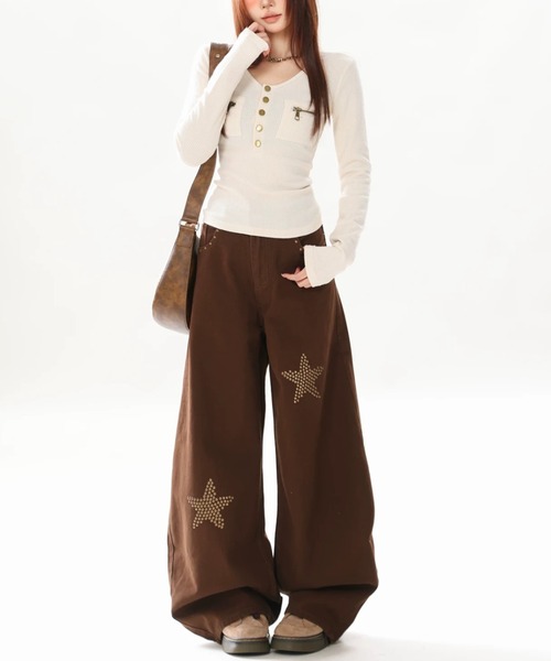 .KOM(ドットコム)の「A'GEM/9 × .kom 『.KOM/ドットケーオーエム』ジップポケットリブトップス(Tシャツ/カットソー・レディース・ブラック/ホワイト・M)」の15枚目の写真