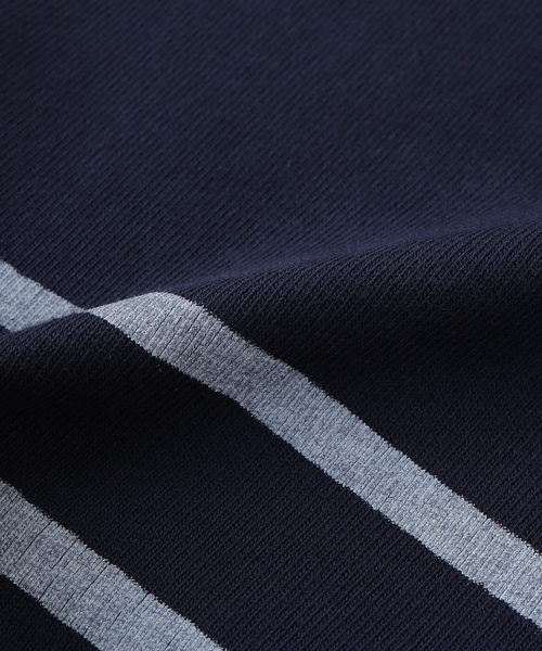 417 EDIFICE(フォーワンセブンエディフィス)の「BONNE SUITS Sailor Shirt / セーラーシャツ(Tシャツ/カットソー・メンズ・ブルー/レッド・LARGE/MEDIUM)」の4枚目の写真