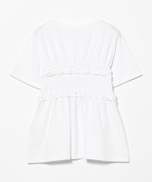 Ray BEAMS(レイビームス)の「【8/6 再値下げ】ビスチェ シャーリング Tシャツ(Tシャツ/カットソー・レディース・ブラック/ホワイト・ONE SIZE)」の12枚目の写真