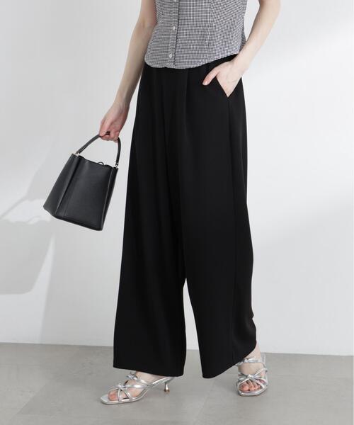 PROPORTION BODY DRESSING(プロポーションボディドレッシング)の「<a>カットジョーゼットイージーパンツ / 1216139403(その他パンツ・レディース・ブラック/ベージュ/ホワイト系その他・MEDIUM/P/S/SMALL)」の11枚目の写真