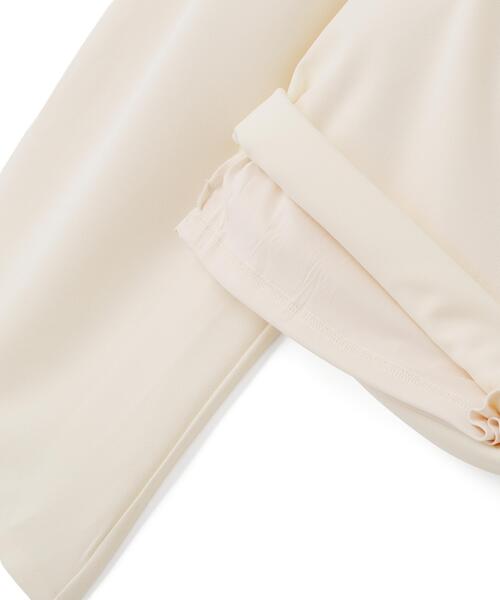PROPORTION BODY DRESSING(プロポーションボディドレッシング)の「<a>カットジョーゼットイージーパンツ / 1216139403(その他パンツ・レディース・ブラック/ベージュ/ホワイト系その他・MEDIUM/P/S/SMALL)」の11枚目の写真