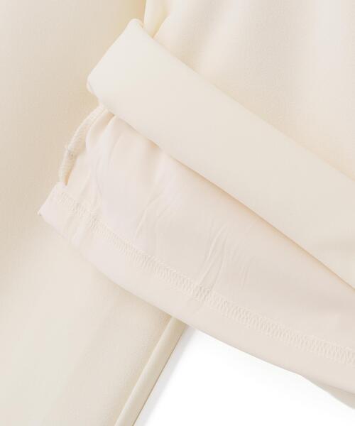 PROPORTION BODY DRESSING(プロポーションボディドレッシング)の「<a>カットジョーゼットイージーパンツ / 1216139403(その他パンツ・レディース・ブラック/ベージュ/ホワイト系その他・MEDIUM/P/S/SMALL)」の5枚目の写真