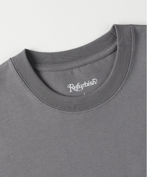Right-on（ライトオン）の「Refurbish(リファービッシュ)グラフィック半袖Ｔシャツ（Tシャツ/カットソー・メンズ・ブラウン/ホワイト/ネイビー/ブラック/ターコイズブルー/グレー・XL/S/M/L）」の21枚目の写真