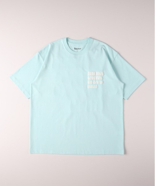 Right-on（ライトオン）の「Refurbish(リファービッシュ)グラフィック半袖Ｔシャツ（Tシャツ/カットソー・メンズ・ブラウン/ホワイト/ネイビー/ブラック/ターコイズブルー/グレー・XL/S/M/L）」の17枚目の写真