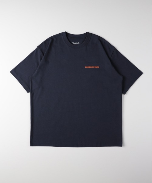 Right-on（ライトオン）の「Refurbish(リファービッシュ)グラフィック半袖Ｔシャツ（Tシャツ/カットソー・メンズ・ブラウン/ホワイト/ネイビー/ブラック/ターコイズブルー/グレー・XL/S/M/L）」の15枚目の写真