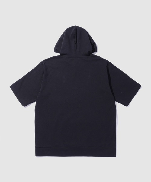 NAVY(ネイビー)の「【SARARI /サラリ】 接触冷感 プルオーバー パーカー(パーカー・メンズ・ブラック/グレー・S/M/L/XL)」の3枚目の写真