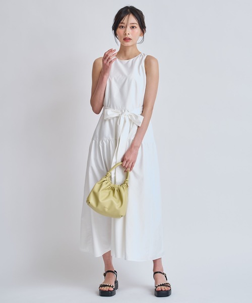 NOELA(ノエラ)の「ドロストギャザーハンドバッグ(ハンドバッグ・レディース・ブラック/ライトグリーン/キャメル・フリー)」の18枚目の写真