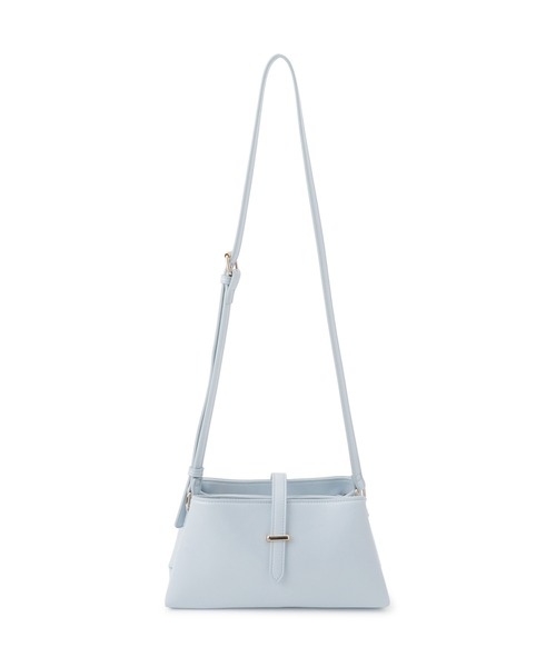 ROPE' PICNIC(ロペピクニック)の「リンクルエナメルミニショルダーバッグ(ショルダーバッグ・レディース・ブルー系その他4/ブラック/キナリ・FREE)」の4枚目の写真