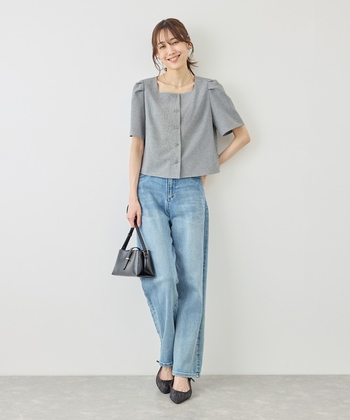 ROPE' PICNIC(ロペピクニック)の「リンクルエナメルミニショルダーバッグ(ショルダーバッグ・レディース・ブルー系その他4/ブラック/キナリ・FREE)」の20枚目の写真