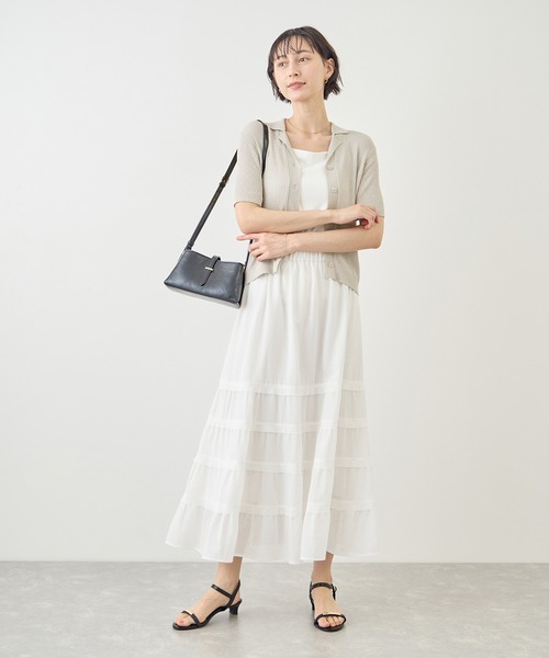 ROPE' PICNIC(ロペピクニック)の「リンクルエナメルミニショルダーバッグ(ショルダーバッグ・レディース・ブルー系その他4/ブラック/キナリ・FREE)」の21枚目の写真