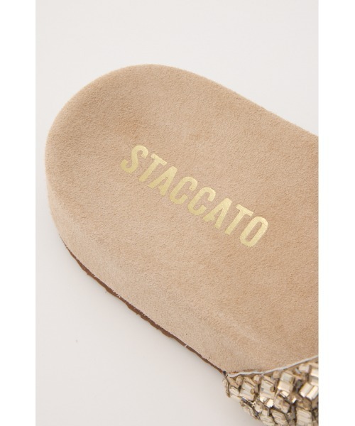STACCATO(スタッカート)の「ジャスミンコンフォートサンダル(サンダル・レディース・ゴールド/シルバー・22.5cm/23cm/23.5cm/24cm)」の9枚目の写真