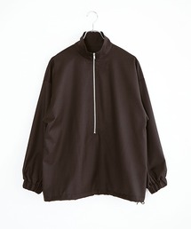 ハーフジッププルオーバー
