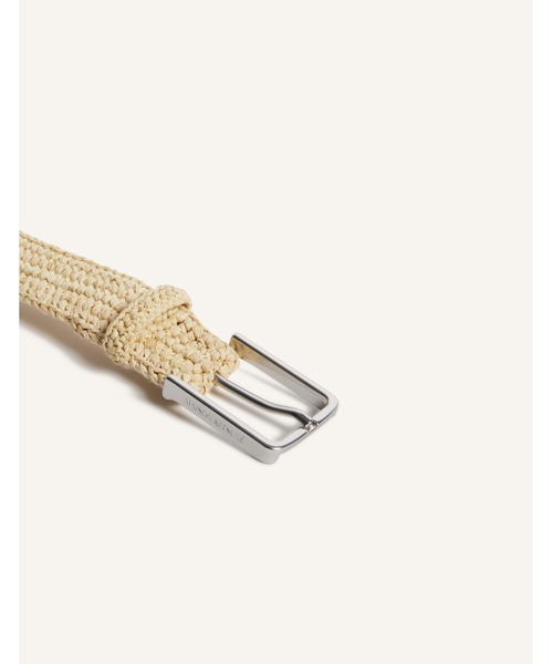 Maison Kitsune（メゾンキツネ）の「RAFFIA BELT（ベルト・メンズ・アイボリー・U）」の4枚目の写真
